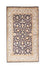 Silketæppe - Kashmir Silk - 127 x 74 cm - blå