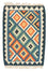 Kelim-tæppe - orientalsk - 90 x 60 cm - blå