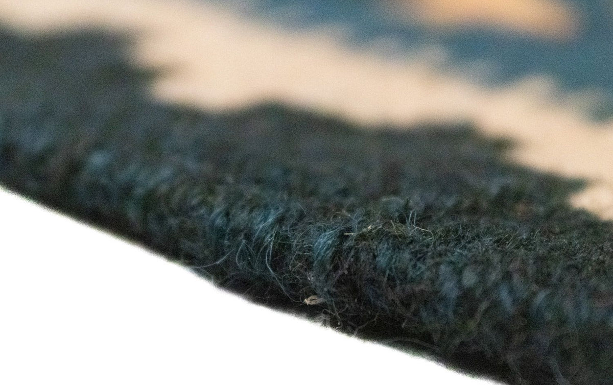 Kelim-tæppe - orientalsk - 90 x 60 cm - blå