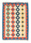 Kelim-tæppe - orientalsk - 90 x 60 cm - beige