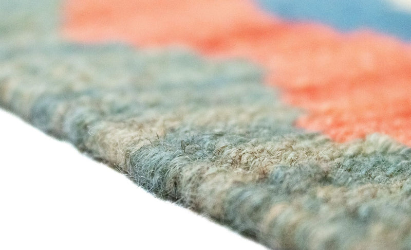 Kelim-tæppe - orientalsk - 90 x 65 cm - beige