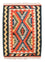 Kelim-tæppe - orientalsk - 90 x 65 cm - orange