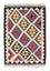 Kelim-tæppe - orientalsk - 88 x 63 cm - beige