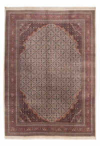 Orientalsk tæppe - Bijar - Indus - 347 x 243 cm - beige