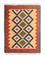 Kelim-tæppe - orientalsk - 83 x 62 cm - gul