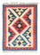 Kelim-tæppe - orientalsk - 85 x 64 cm - orange