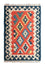 Kelim-tæppe - orientalsk - 91 x 61 cm - orange