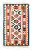 Kelim-tæppe - orientalsk - 101 x 63 cm - orange
