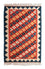 Kelim-tæppe - orientalsk - 98 x 65 cm - orange