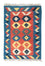 Kelim-tæppe - orientalsk - 87 x 62 cm - orange
