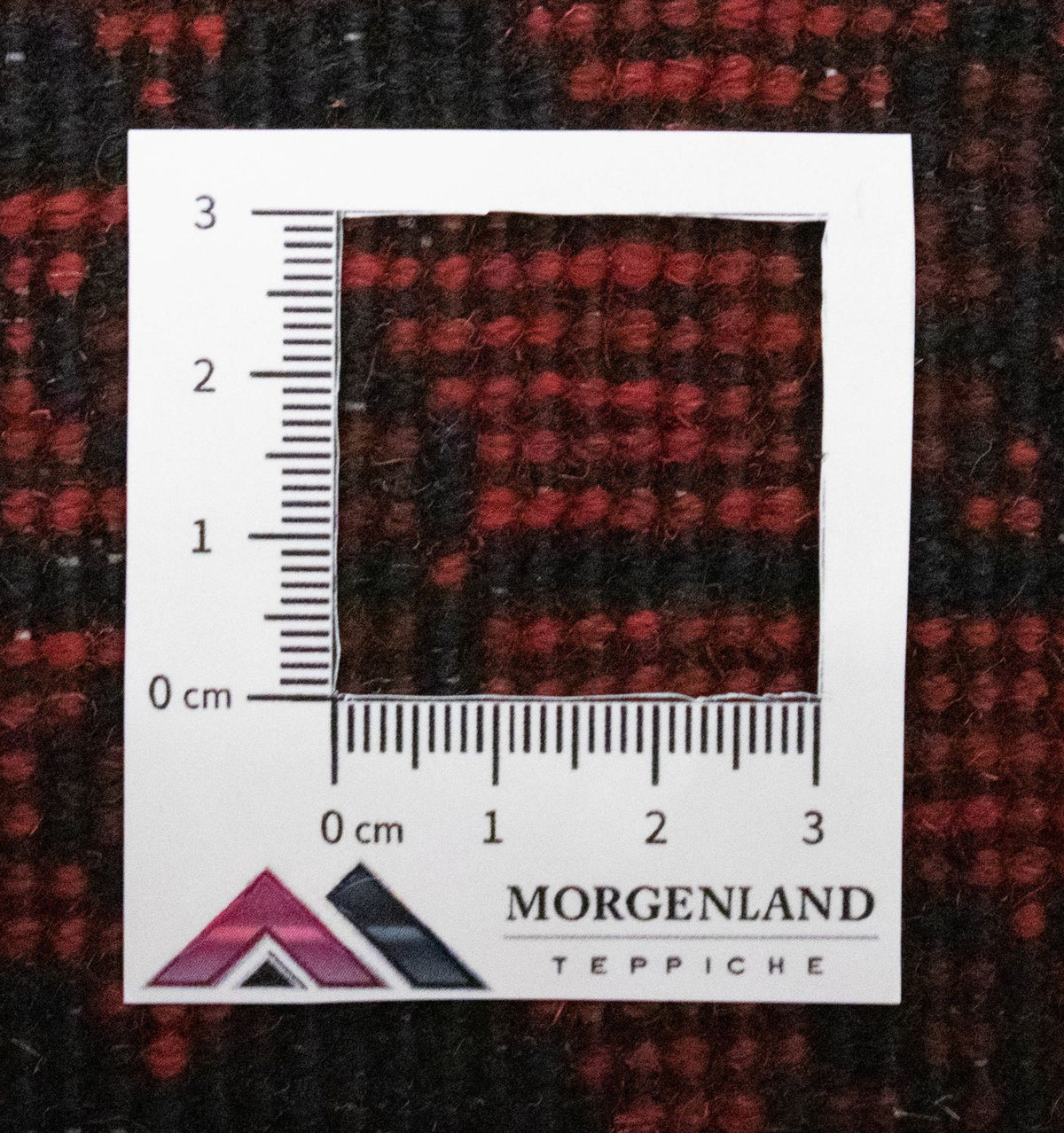 Løber Afghansk tæppe - Kunduz - 189 x 75 cm - rød