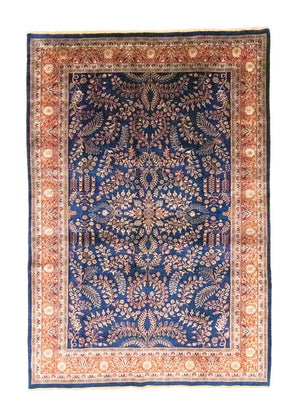 Persisk tæppe - Classic - 300 x 195 cm - blå
