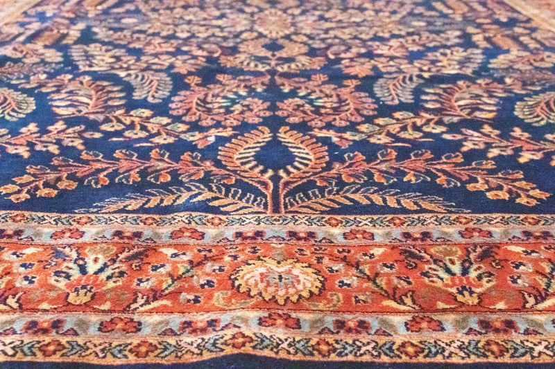 Persisk tæppe - Classic - 300 x 195 cm - blå