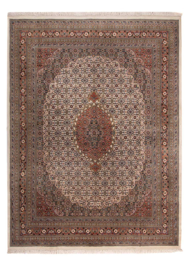 Orientalsk tæppe - Bijar - Indus - 338 x 243 cm - beige