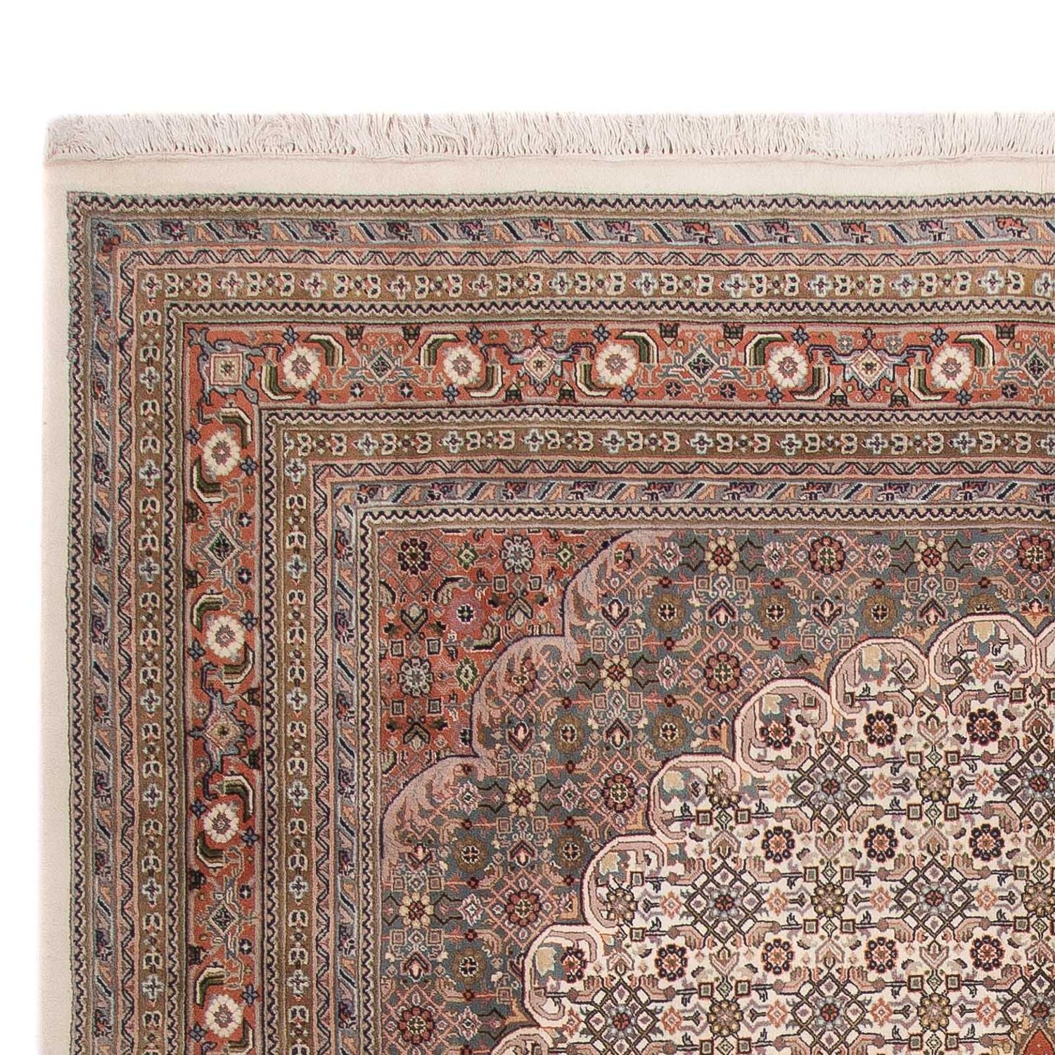 Orientalsk tæppe - Bijar - Indus - 338 x 243 cm - beige