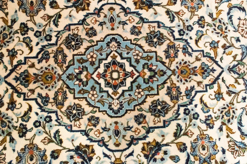 Persisk tæppe - Keshan - 292 x 193 cm - beige