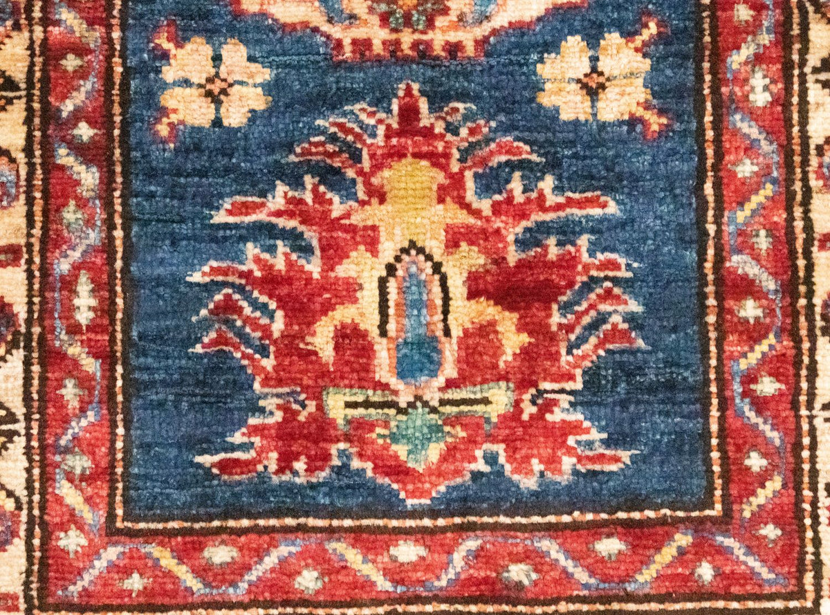 Ziegler Carpet - Kazak - 90 x 58 cm - blå
