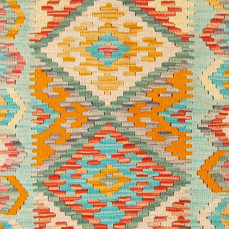 Kelim Carpet - Splash - 161 x 105 cm - flerfarvet
