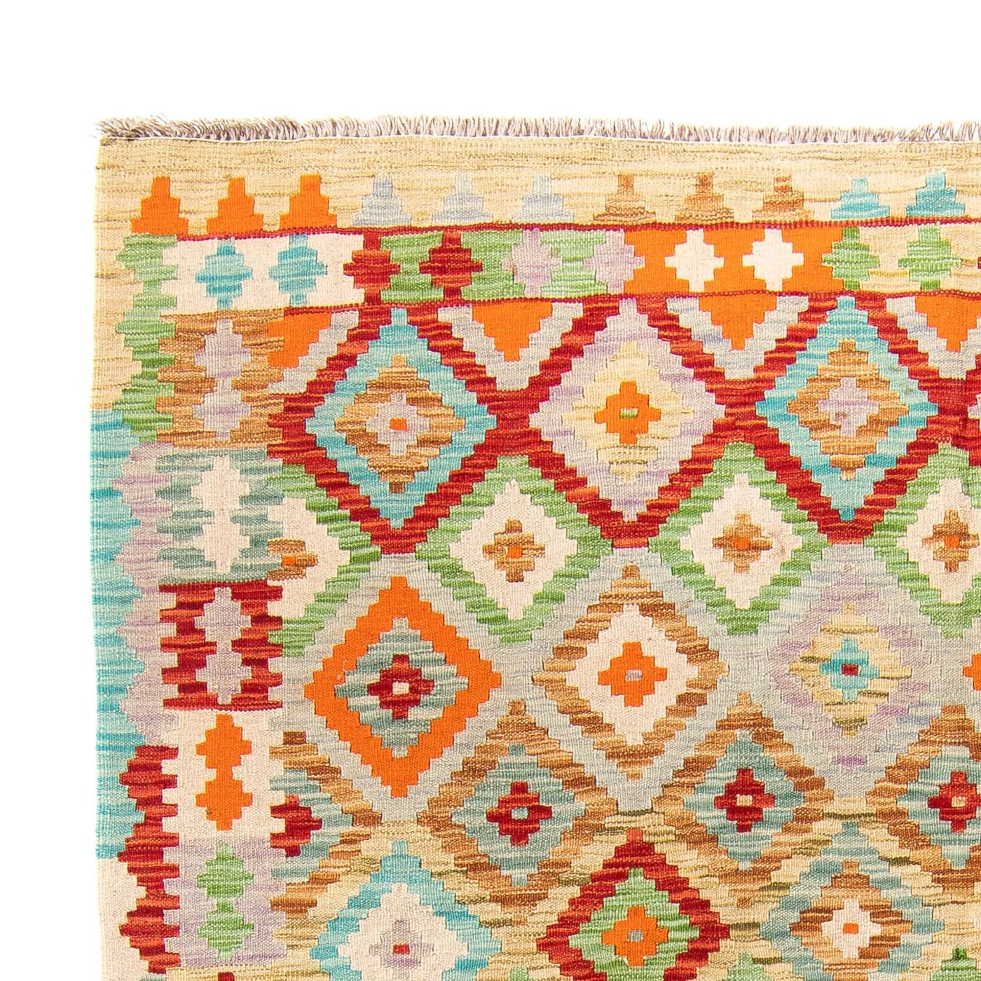 Kilim Maimana Tæppe 244x175cm - Uldtæppe