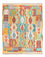 Kelim Carpet - Splash - 203 x 152 cm - flerfarvet