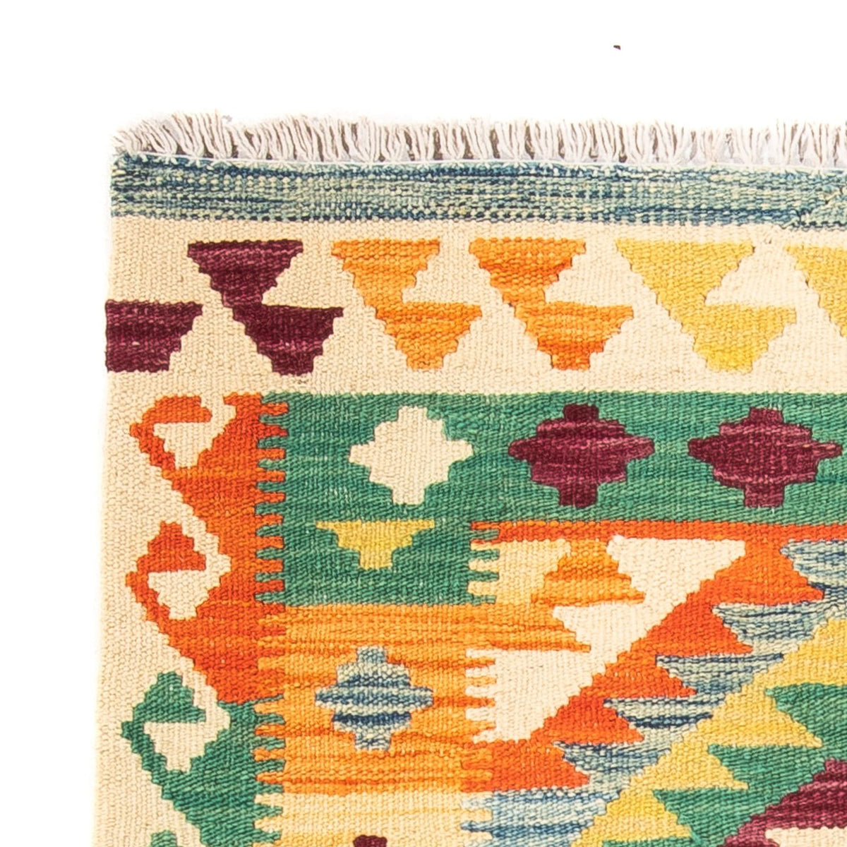 Kilim Maimana Tæppe 77x124cm - Uldtæppe