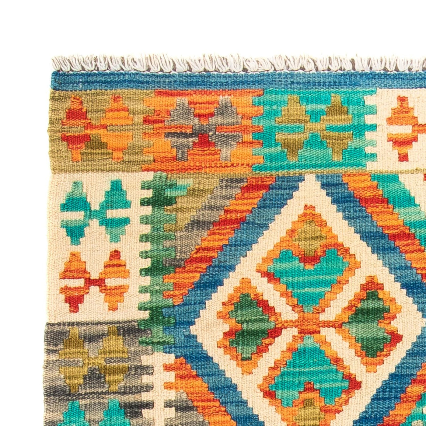 Kilim Maimana Tæppe 115x92cm - Uldtæppe