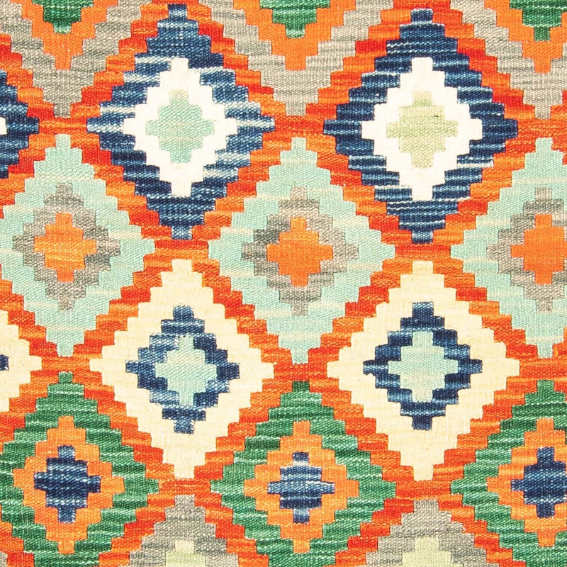 Kelim Carpet - Splash - 150 x 102 cm - flerfarvet