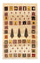 Gabbeh Tæppe - Loribaft Persisk - 150 x 106 cm - beige