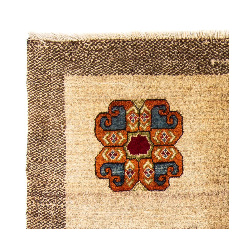 Gabbeh-tæppe - Persisk - 192 x 128 cm - beige