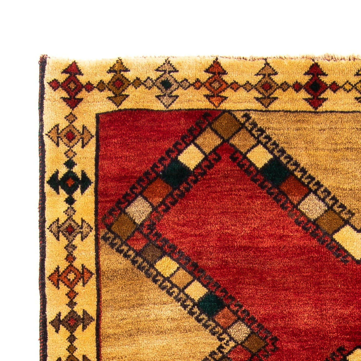 Persisk Gabbeh Tæppe 192x114cm - Perserteppich Wollteppich
