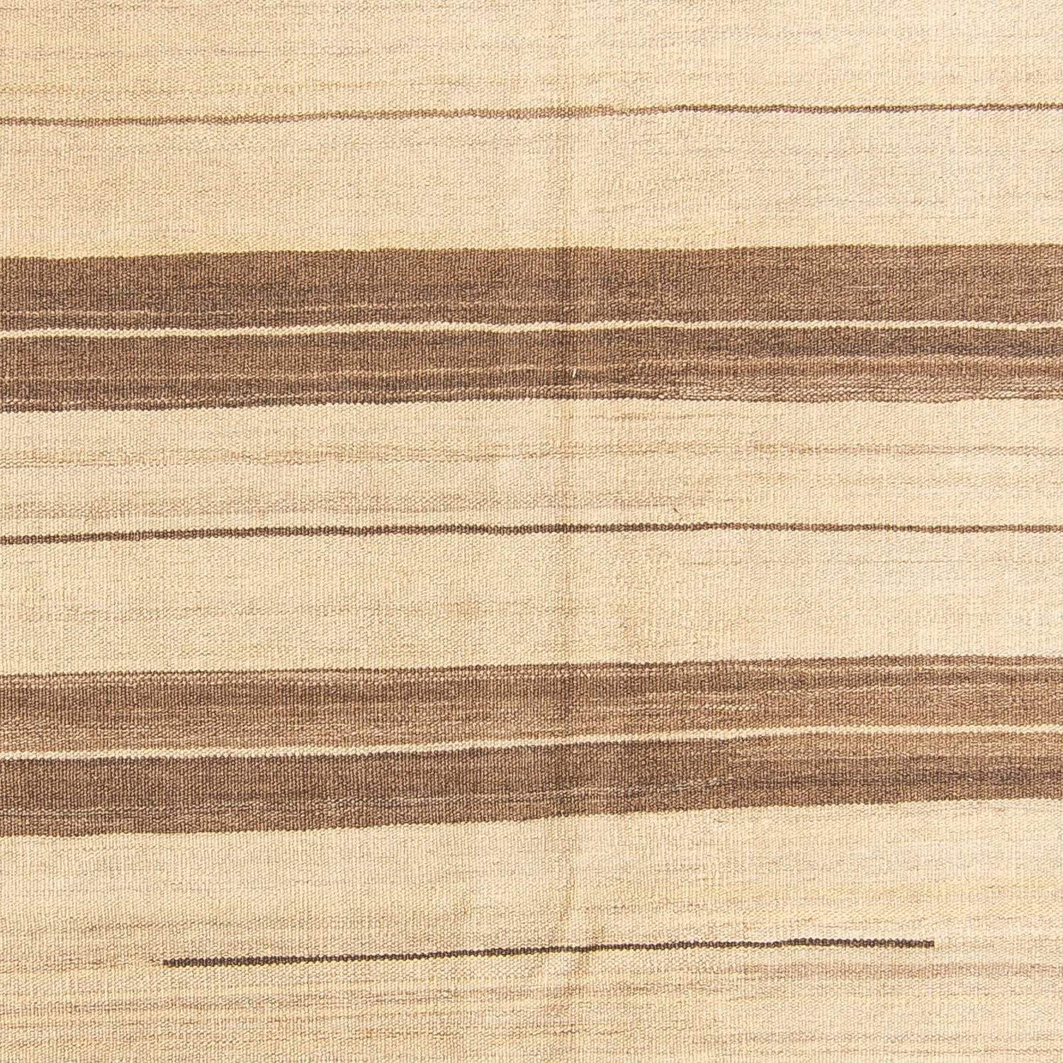 Kelim-tæppe - orientalsk - 242 x 176 cm - beige