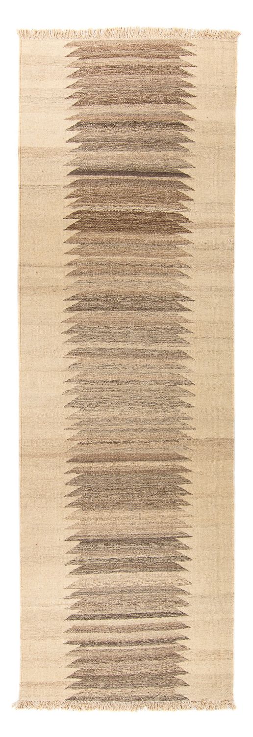 Løber Kelim-tæppe - orientalsk - 293 x 96 cm - beige