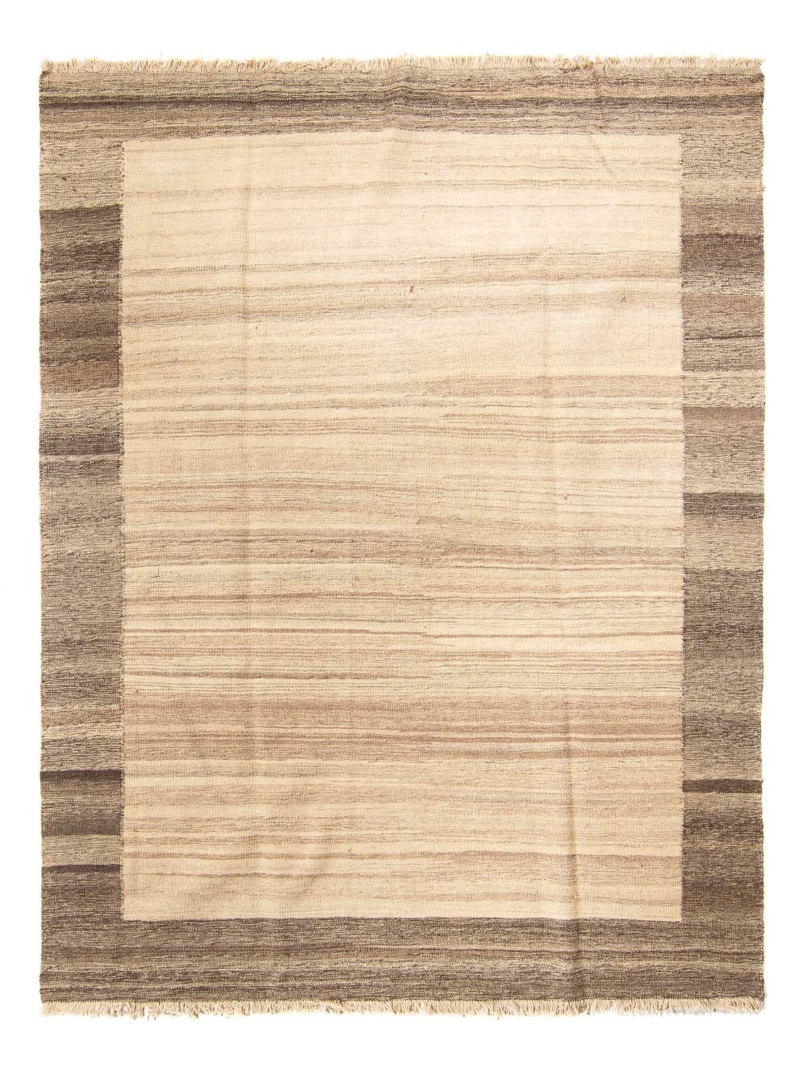 Kelim-tæppe - orientalsk - 244 x 182 cm - beige