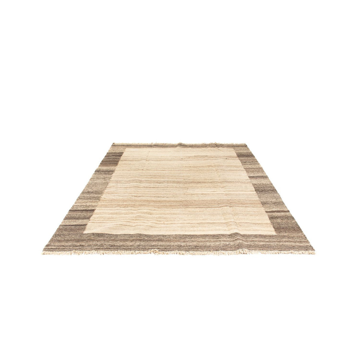 Kelim-tæppe - orientalsk - 244 x 182 cm - beige