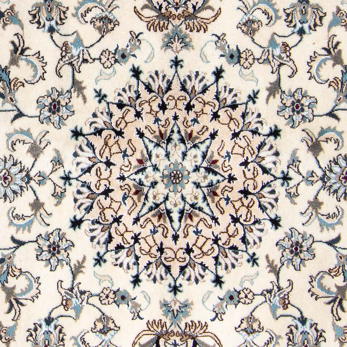 Persisk tæppe - Nain - 229 x 167 cm - beige