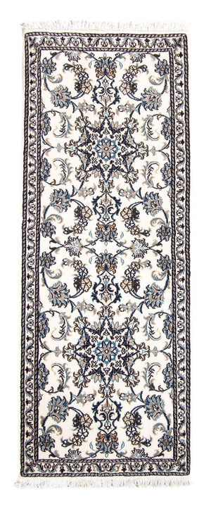 Løber Persisk tæppe - Nain - 192 x 76 cm - beige