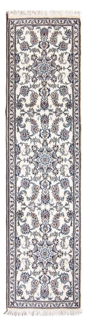 Løber Persisk tæppe - Nain - 296 x 76 cm - beige
