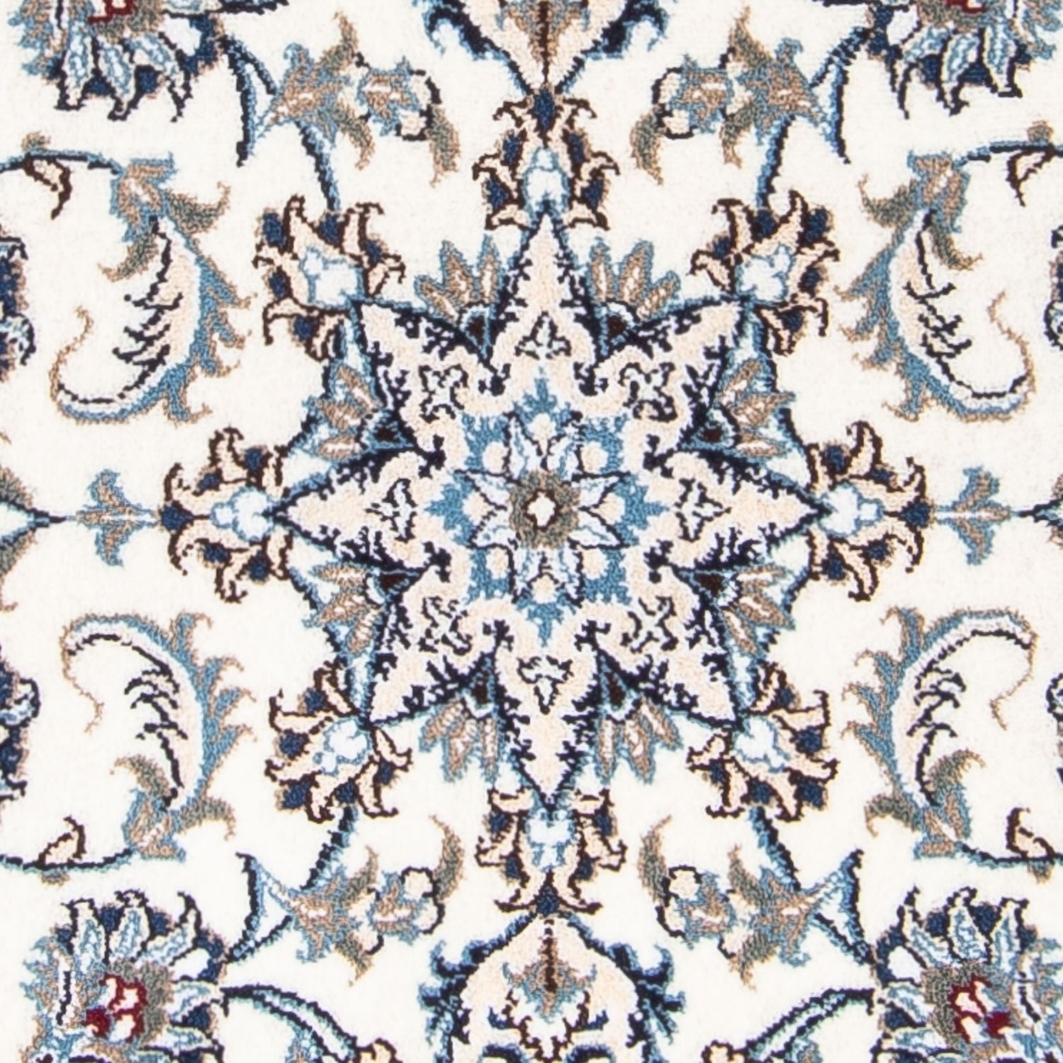 Løber Persisk tæppe - Nain - 296 x 76 cm - beige