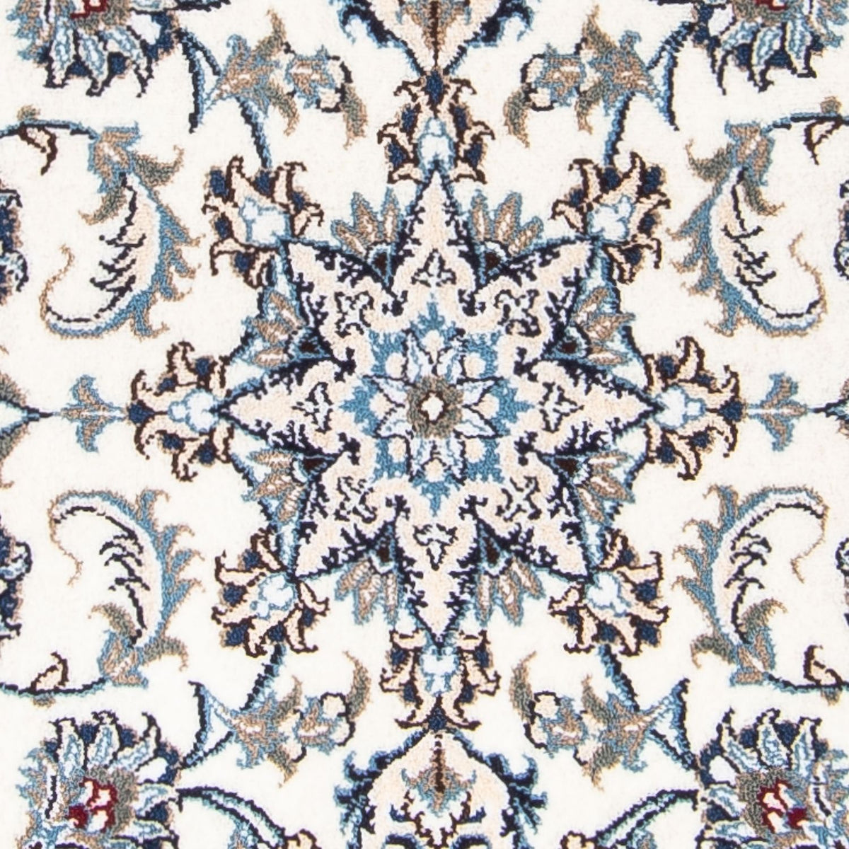 Løber Persisk tæppe - Nain - 296 x 76 cm - beige