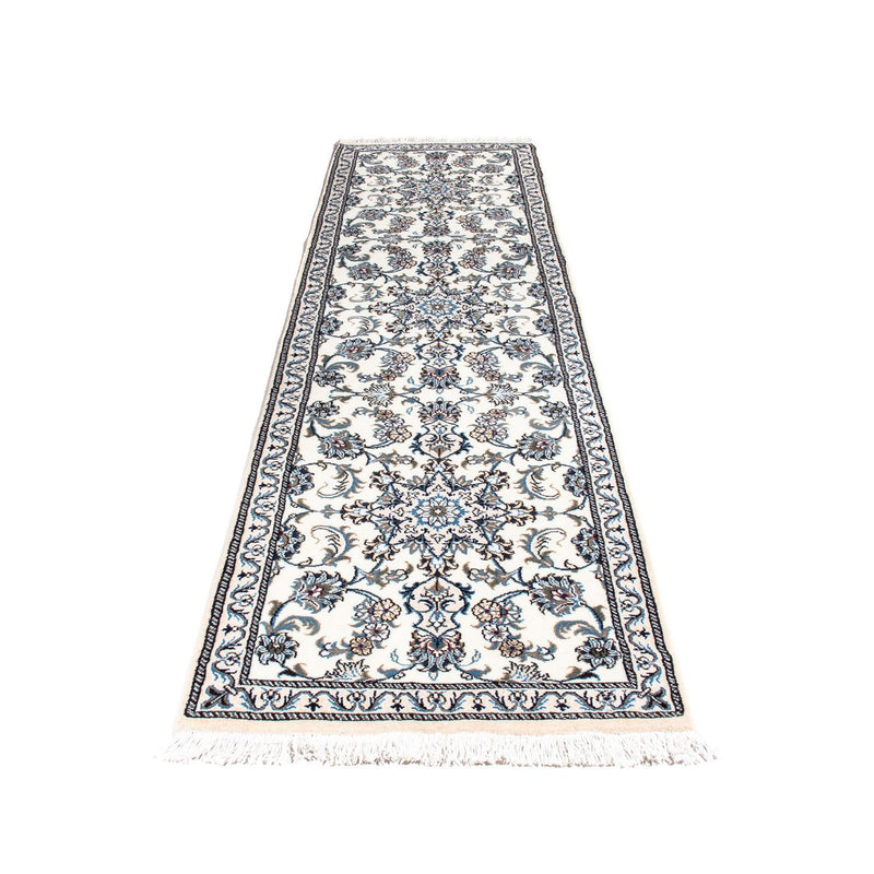 Løber Persisk tæppe - Nain - 296 x 76 cm - beige