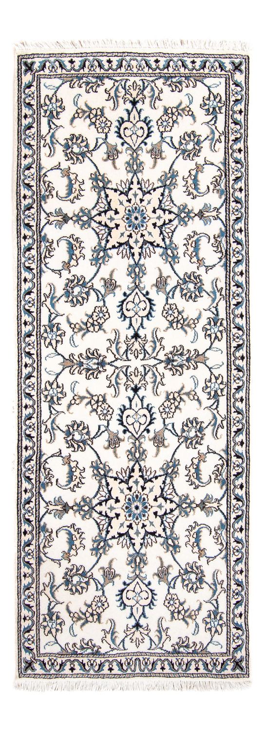 Løber Persisk tæppe - Nain - 200 x 80 cm - beige