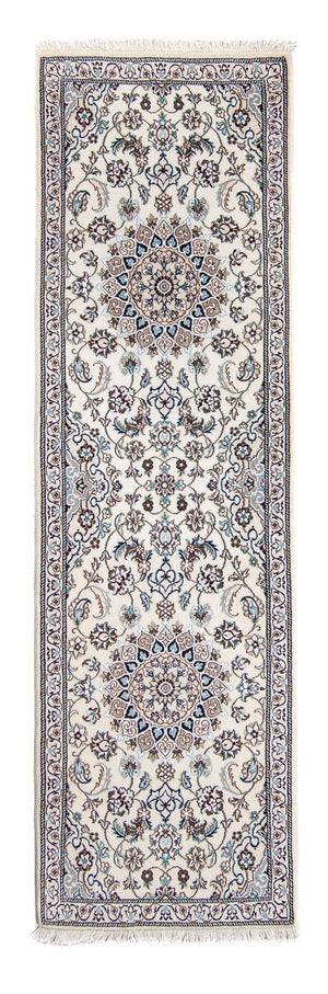 Løber Persisk tæppe - Nain - Royal - 200 x 62 cm - beige