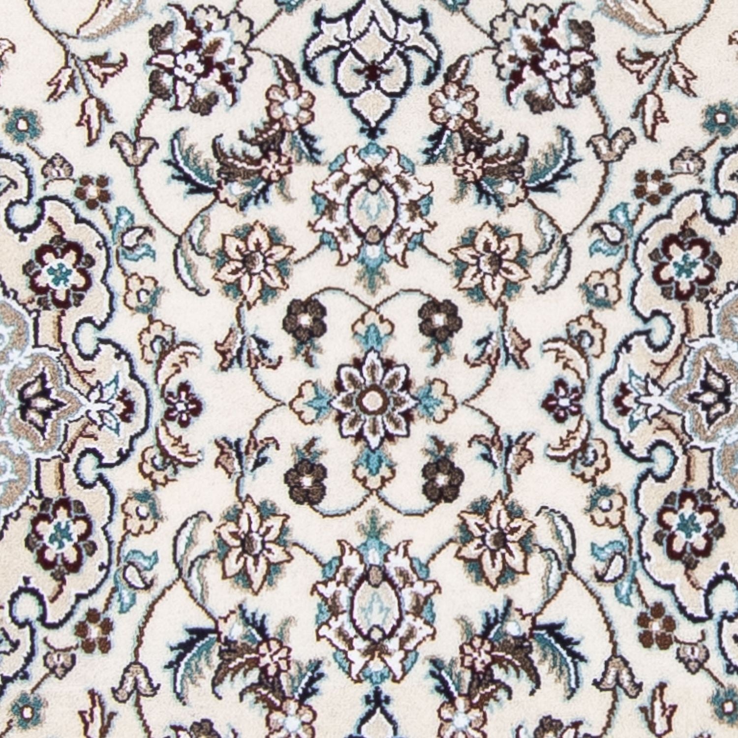 Løber Persisk tæppe - Nain - Royal - 200 x 62 cm - beige