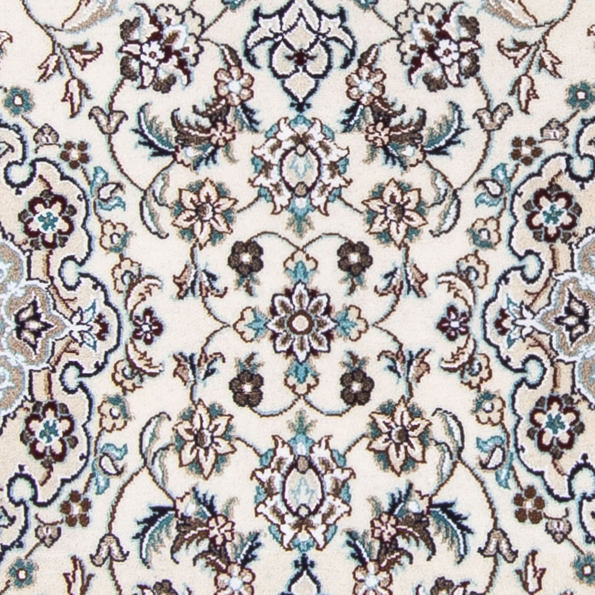 Løber Persisk tæppe - Nain - Royal - 200 x 62 cm - beige