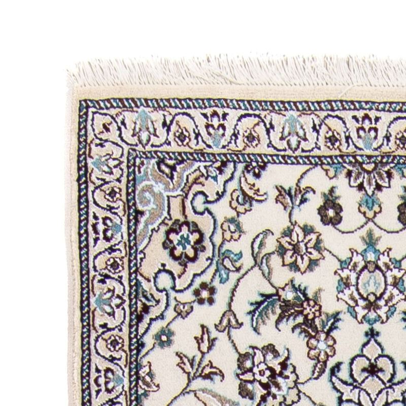 Løber Persisk tæppe - Nain - Royal - 200 x 62 cm - beige