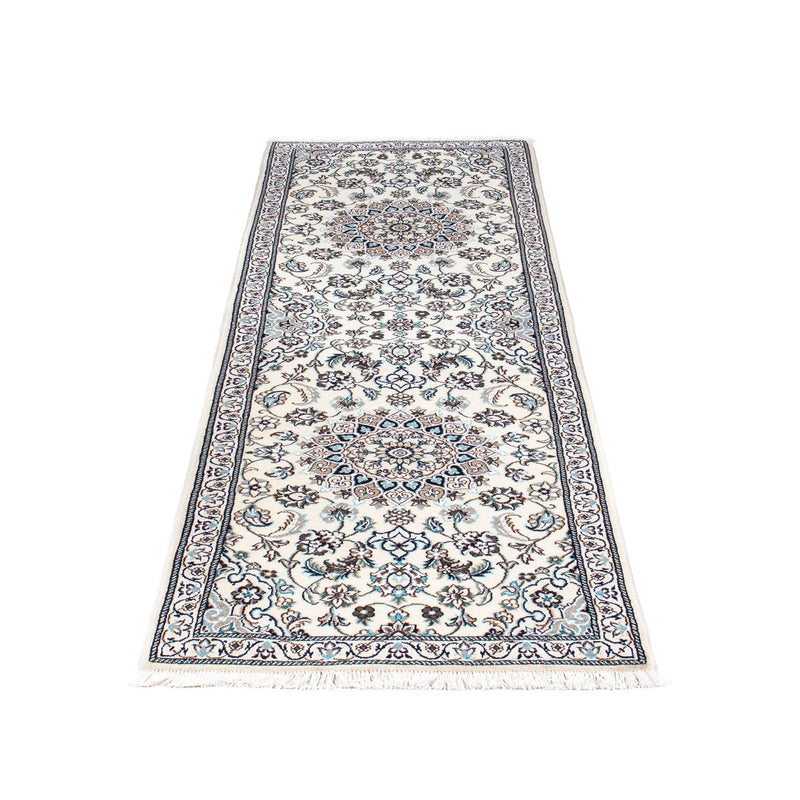 Løber Persisk tæppe - Nain - Royal - 200 x 62 cm - beige