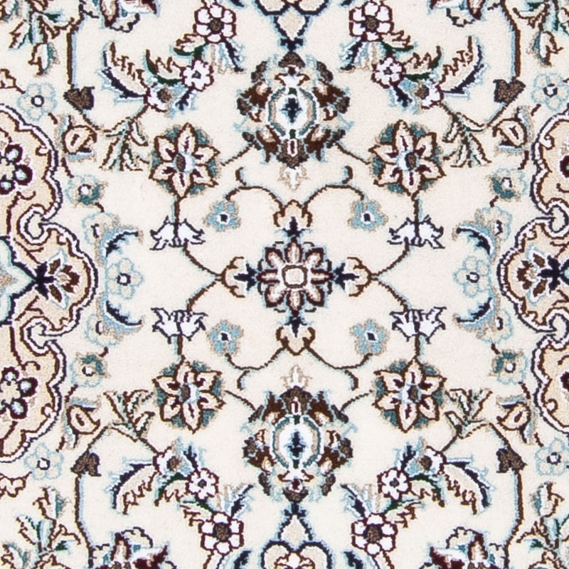 Løber Persisk tæppe - Nain - Royal - 196 x 63 cm - beige