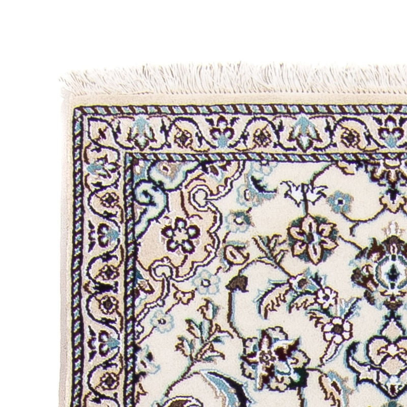 Løber Persisk tæppe - Nain - Royal - 196 x 63 cm - beige