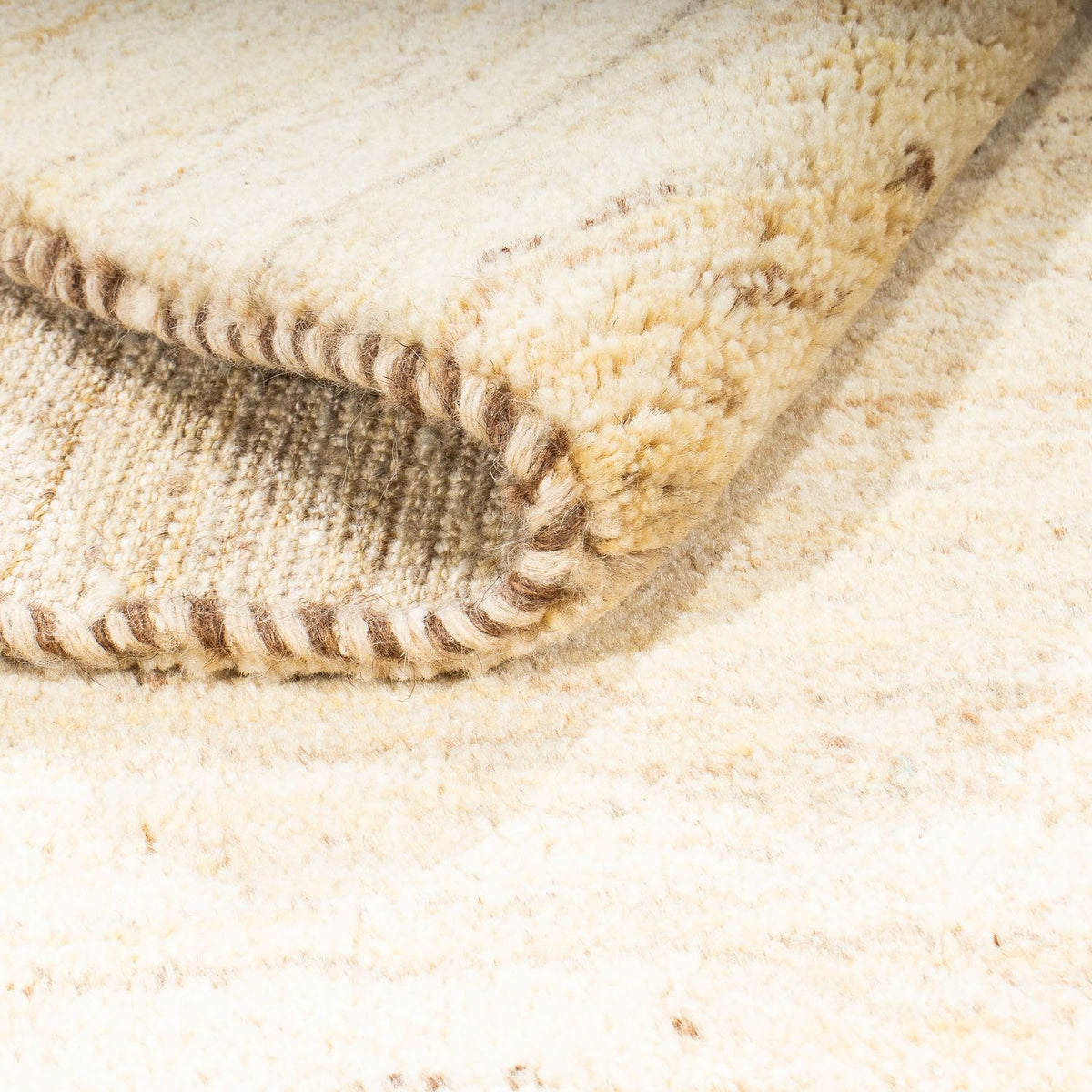 Gabbeh-tæppe - Persisk - 149 x 108 cm - lys beige