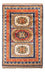 Afghansk tæppe - 185 x 122 cm - mørkeblå
